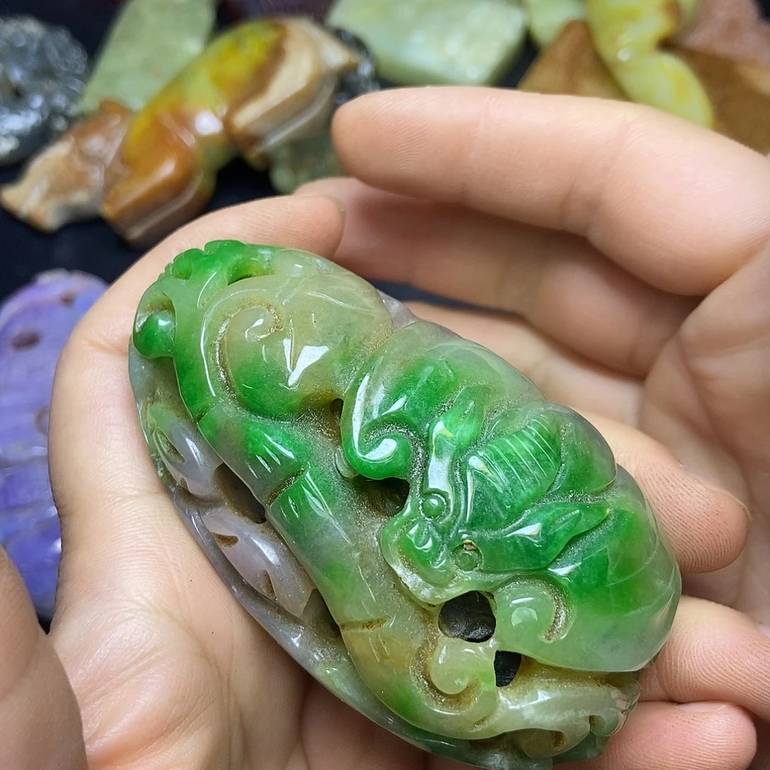 吊坠白玉菩提精品文玩