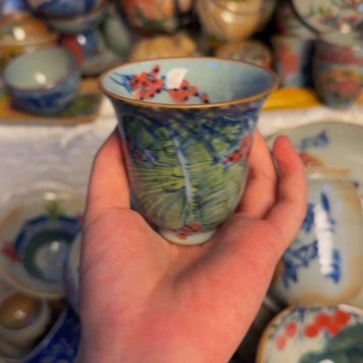 瓷片景德镇陶瓷手工手绘