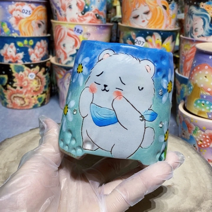 景德镇艺术手绘作品