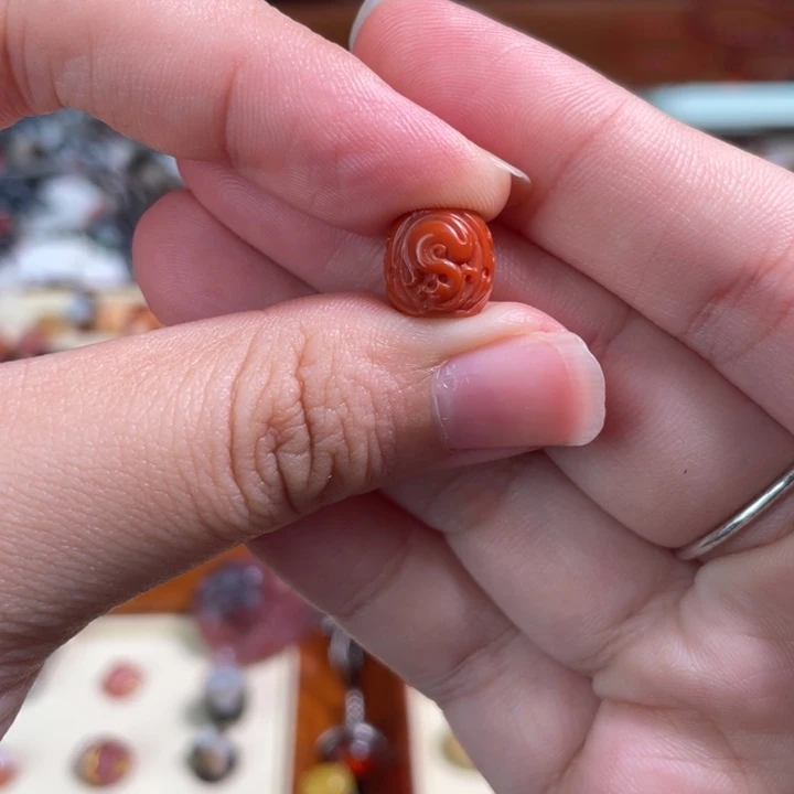 南红玛瑙未镶嵌颈饰18