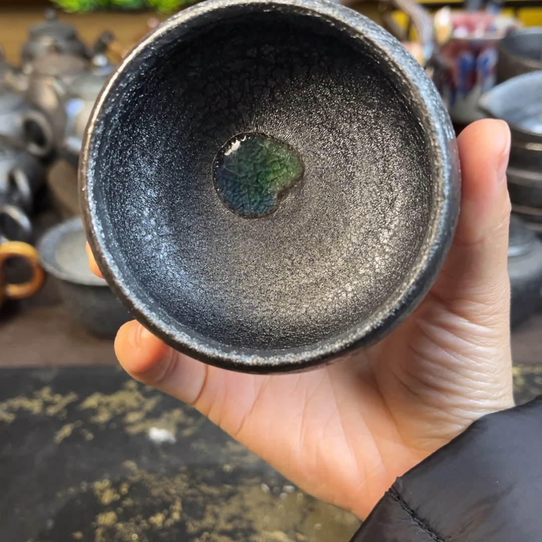 嘉***垣柴烧茶器柴烧茶器