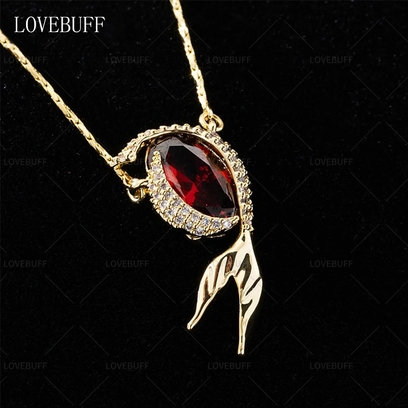 lovebuff小鱼周边项链契约印记项链同人周边挂坠精致小众生日礼物
