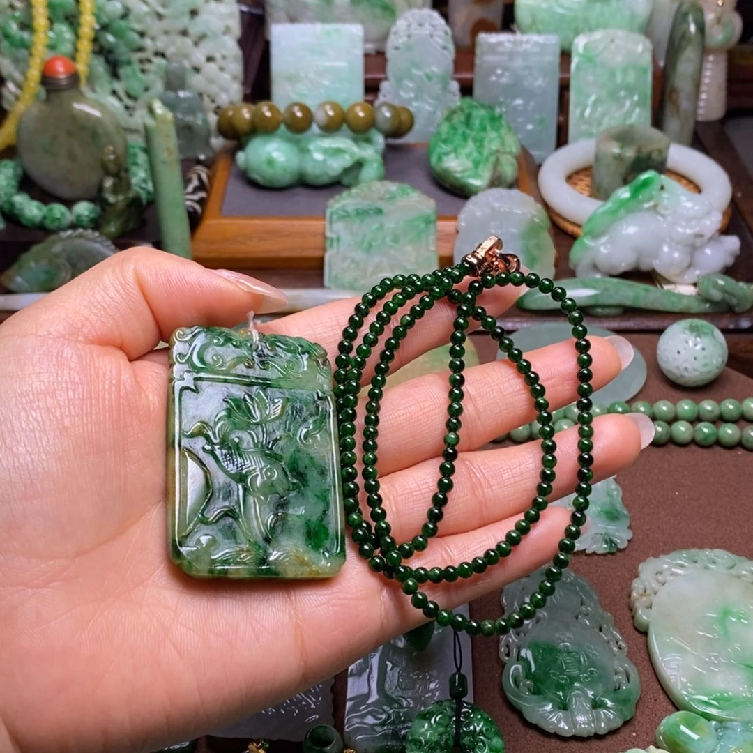 一***王未镶嵌挂件翡翠1111111111111111111