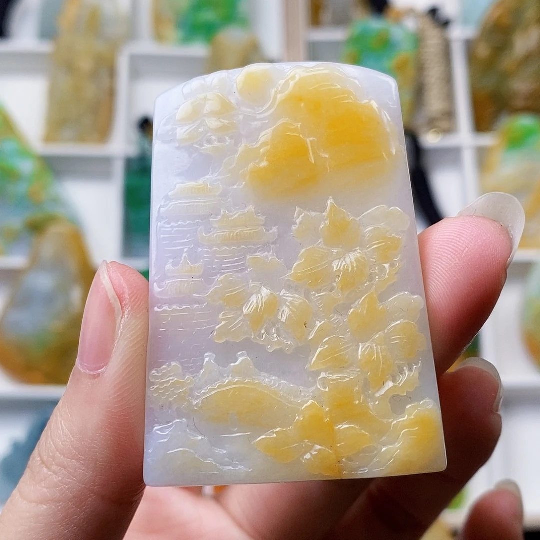 定制翡翠未镶嵌翡翠