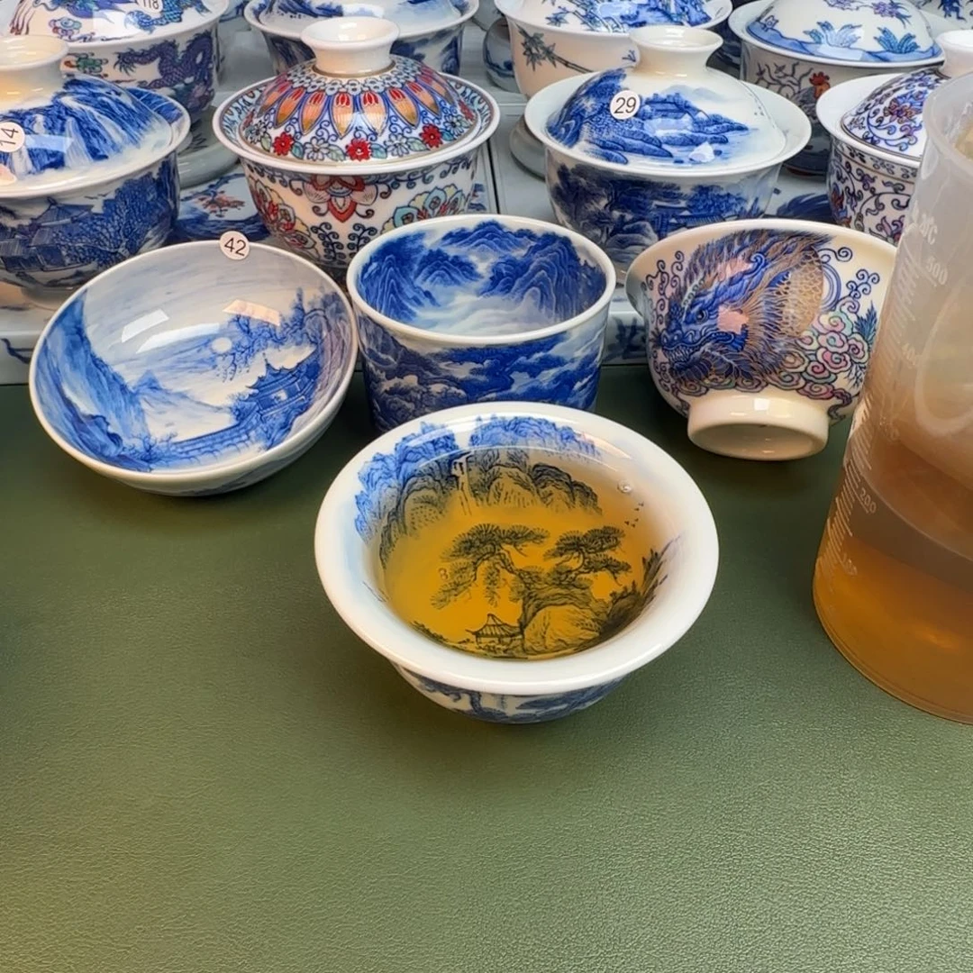 纯手工纯手绘茶具，46