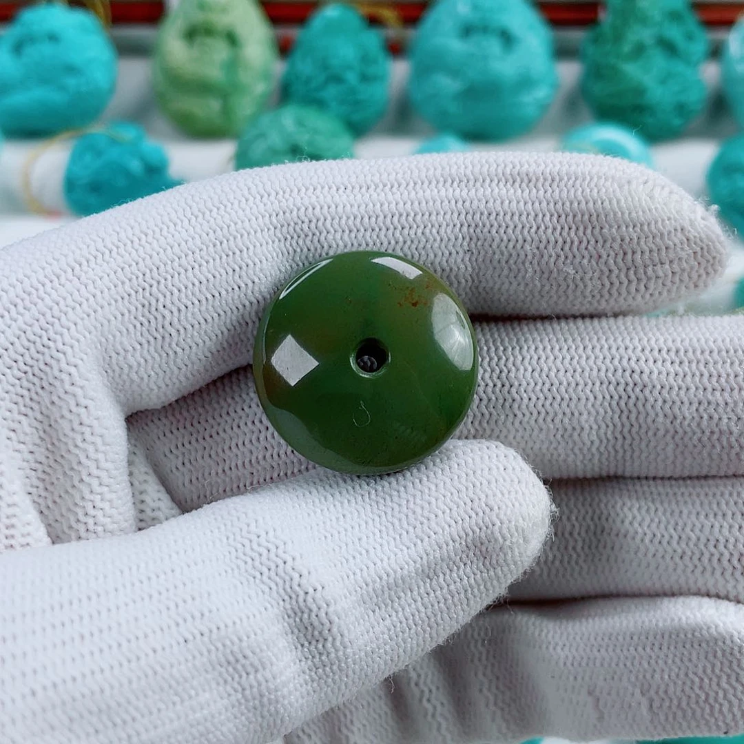 绿松石未镶嵌车挂