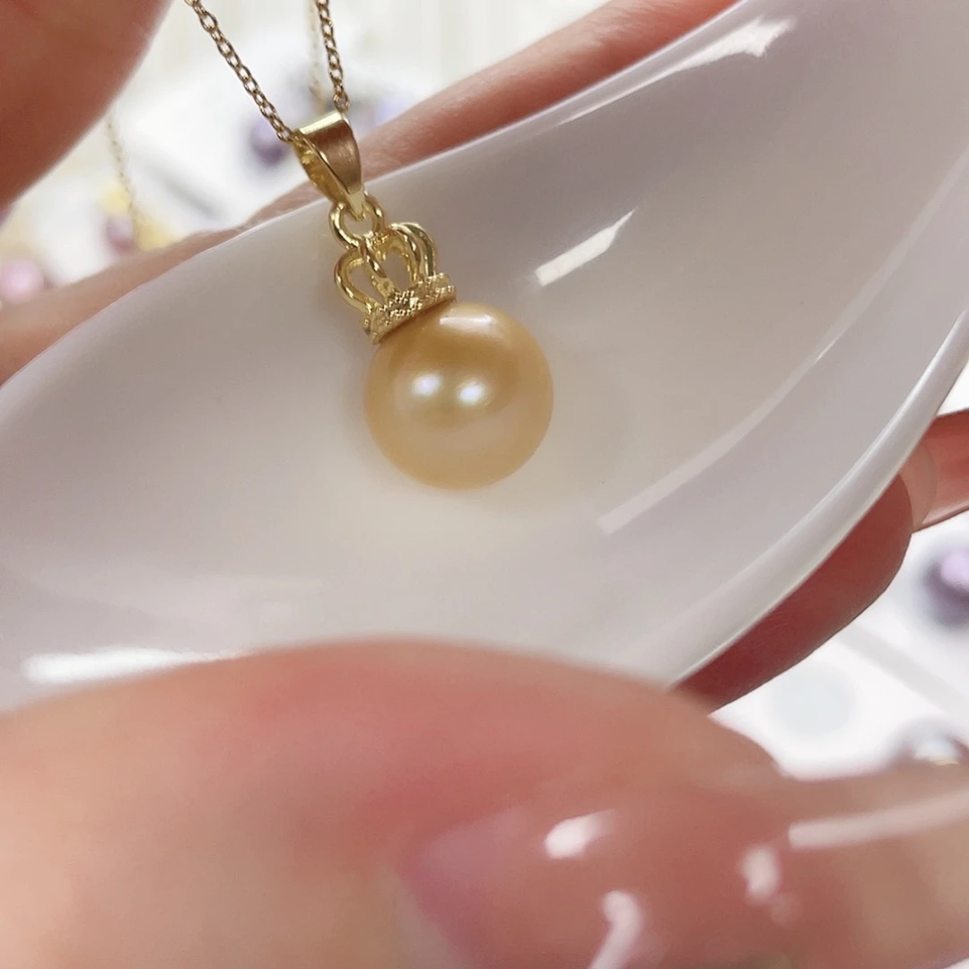 淡水珍珠吊坠(赠链)合金