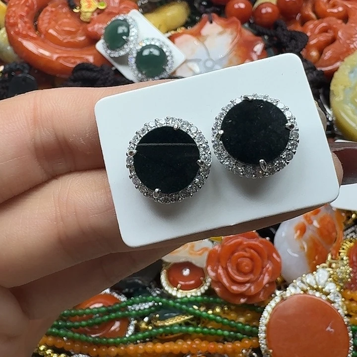 翡翠未镶嵌项链翡翠