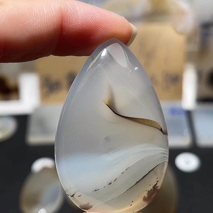 玛瑙/玉髓玉牌未镶嵌