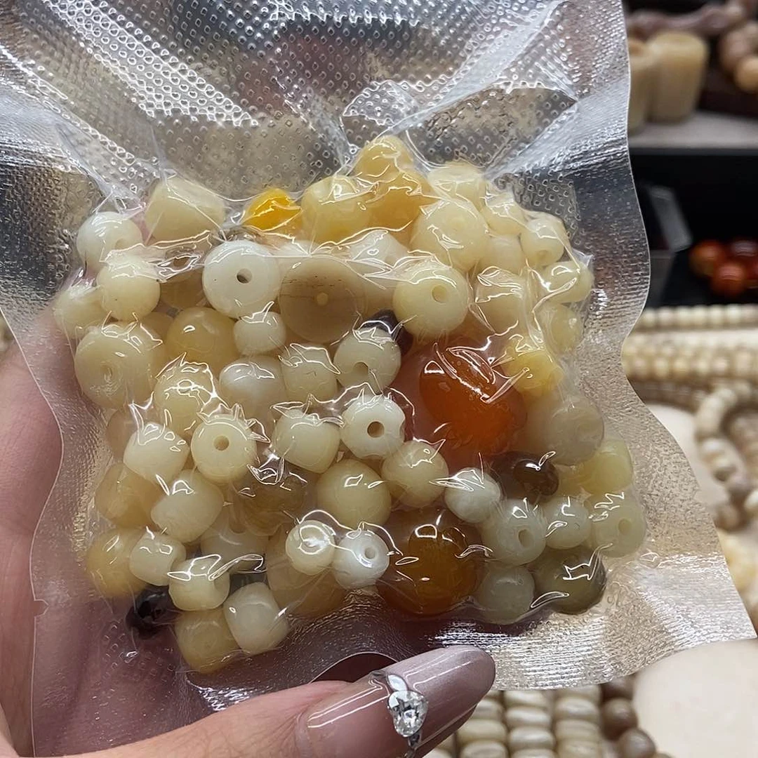 驼骨手串/手链杂珠散珠含有个别微瑕