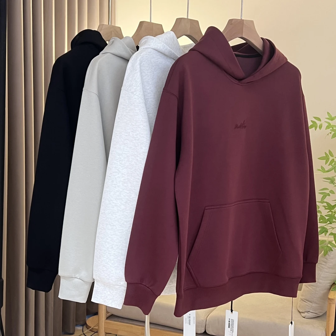 M5001秋季连帽卫衣男女同款时尚穿搭