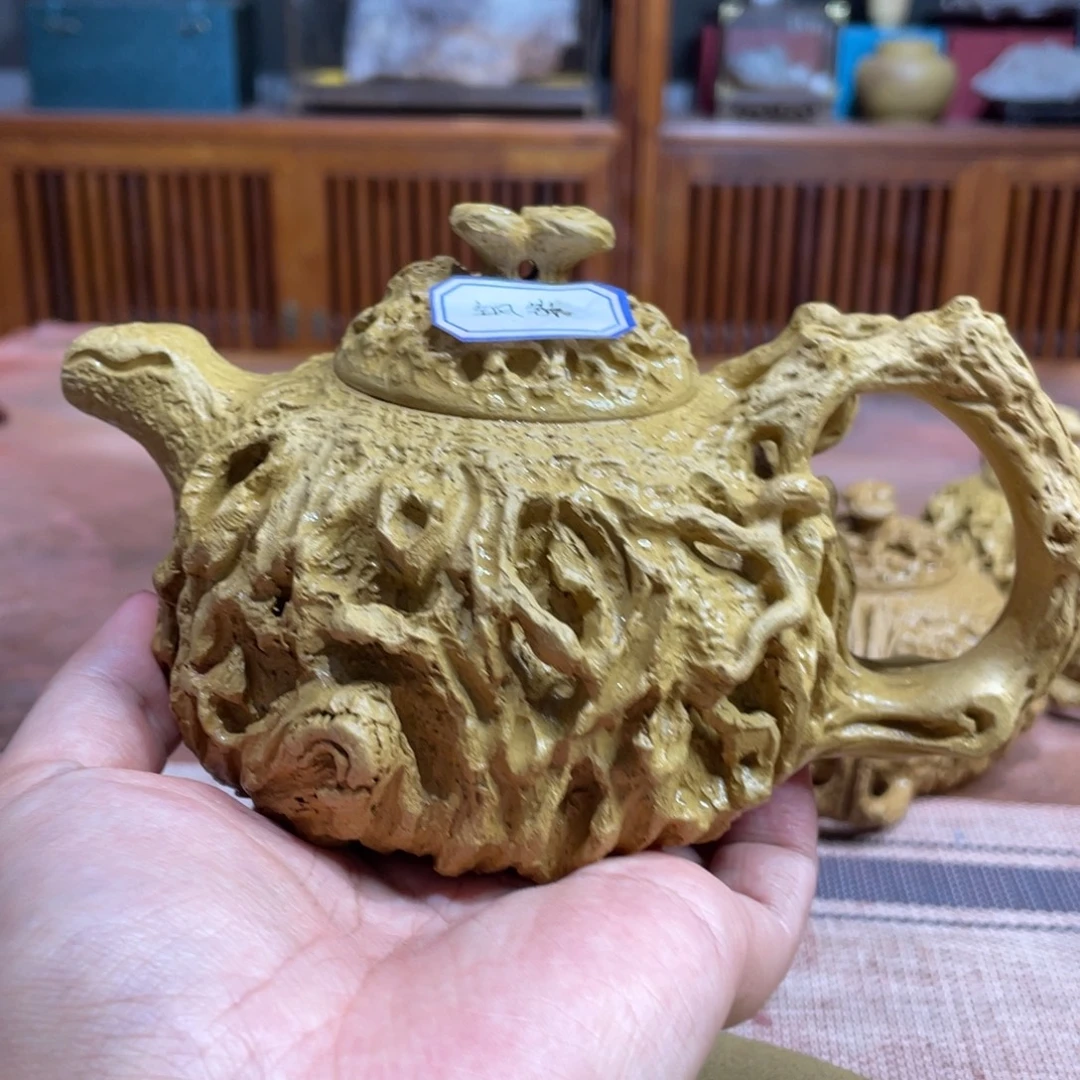 钢***镚茶壶紫砂宜兴紫砂原矿紫砂壶