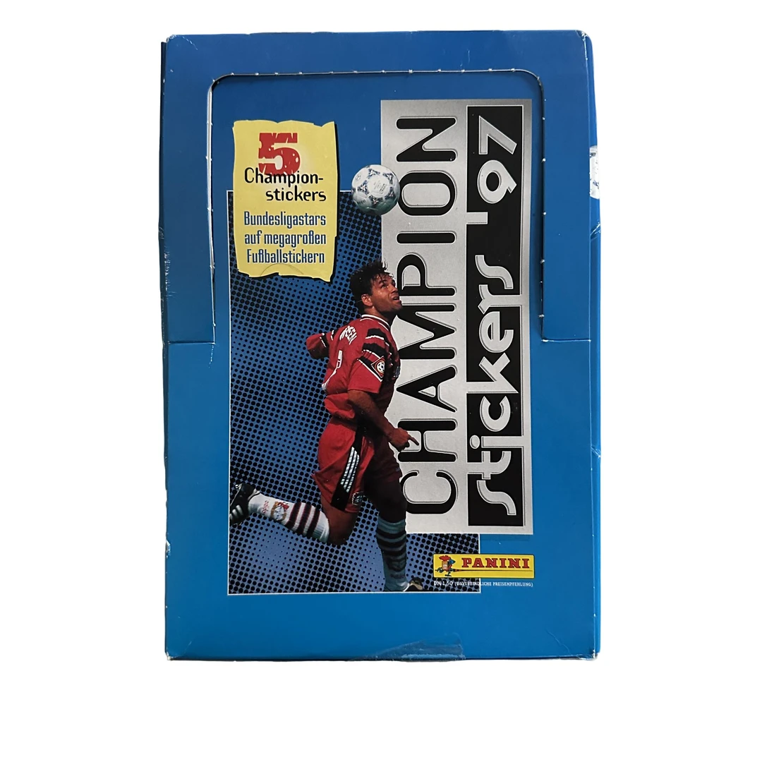 panini 1997 德甲 超大贴纸  未成年人禁止下单（默认代拆）