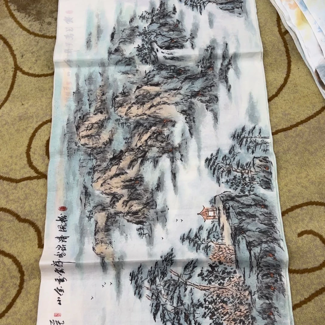 国画杨志杰四尺童