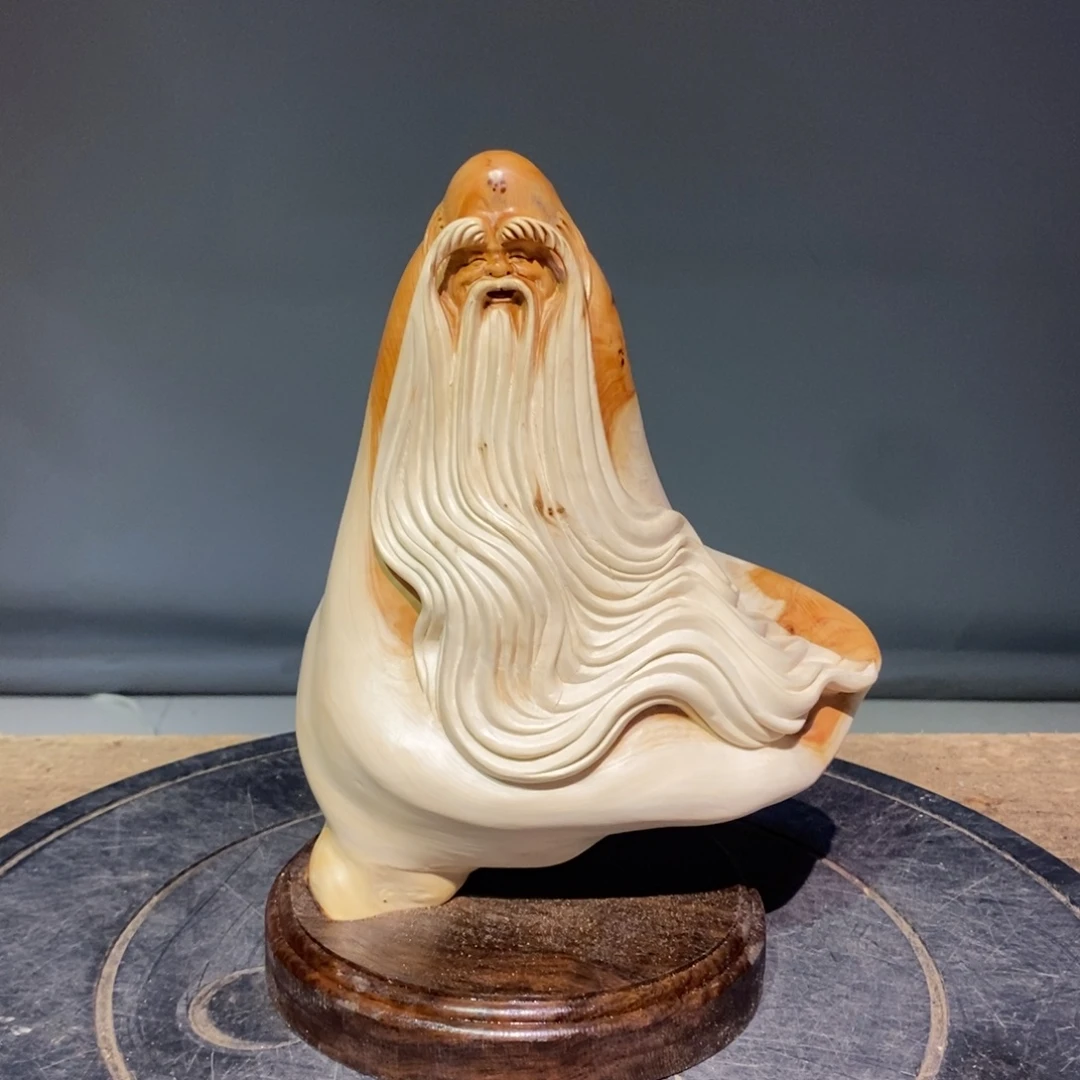 马***开柏木（崖柏）崖柏木雕刻