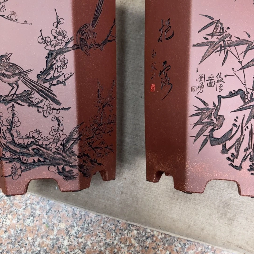 花***里高温正宗手工全花盆