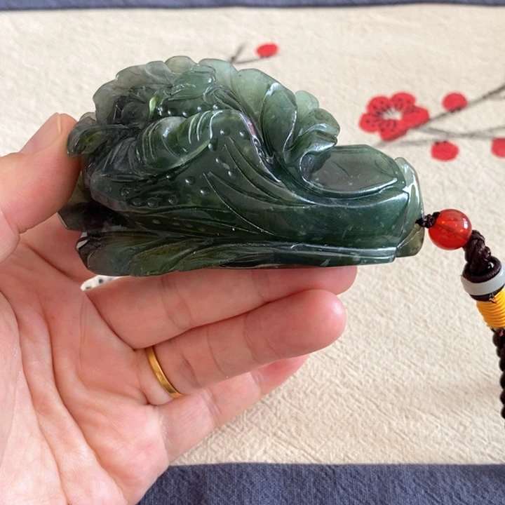 蛇纹石玉未镶嵌鱼缸石