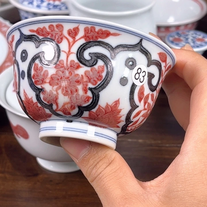 原矿釉里红陶瓷制作