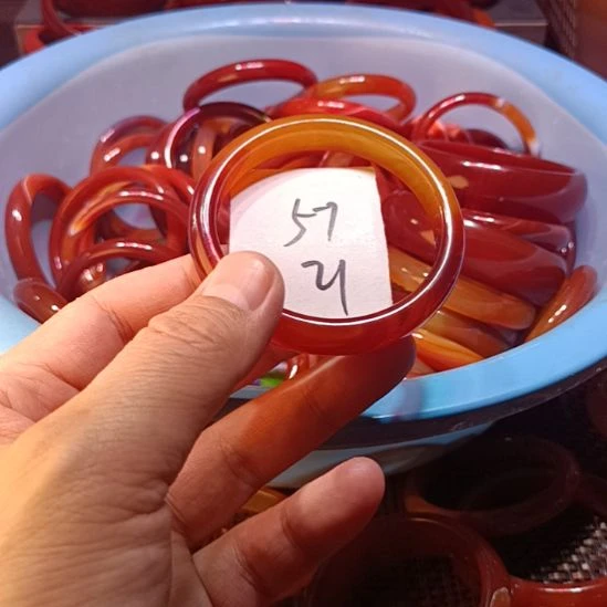 玛瑙/玉髓未镶嵌手镯