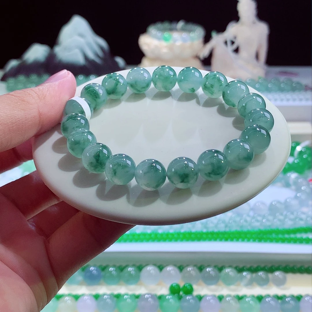 未镶嵌手链翡翠卡10