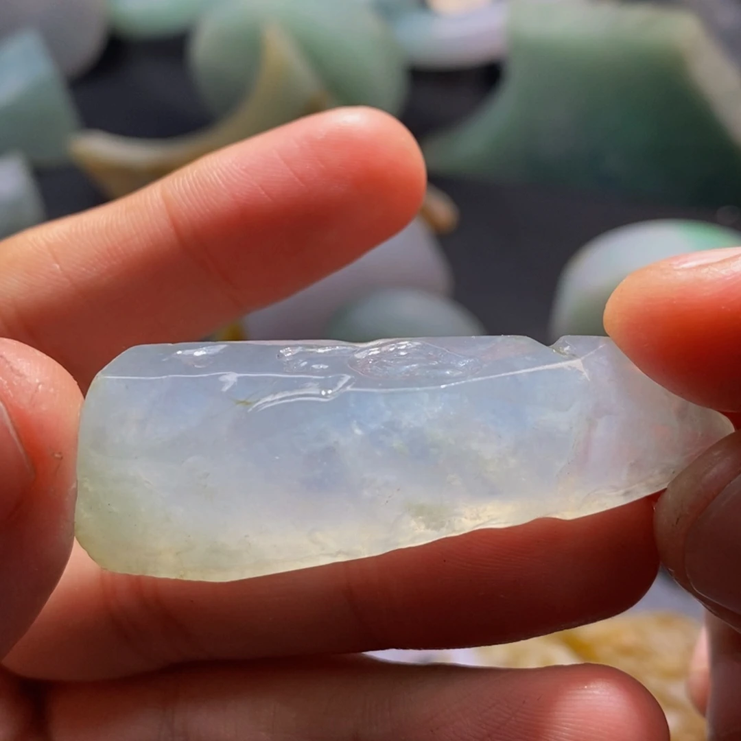 未镶嵌定制翡翠枫*料子