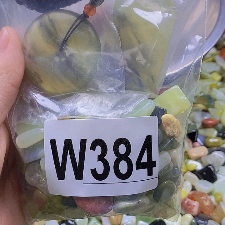 未镶嵌岫玉鱼缸石