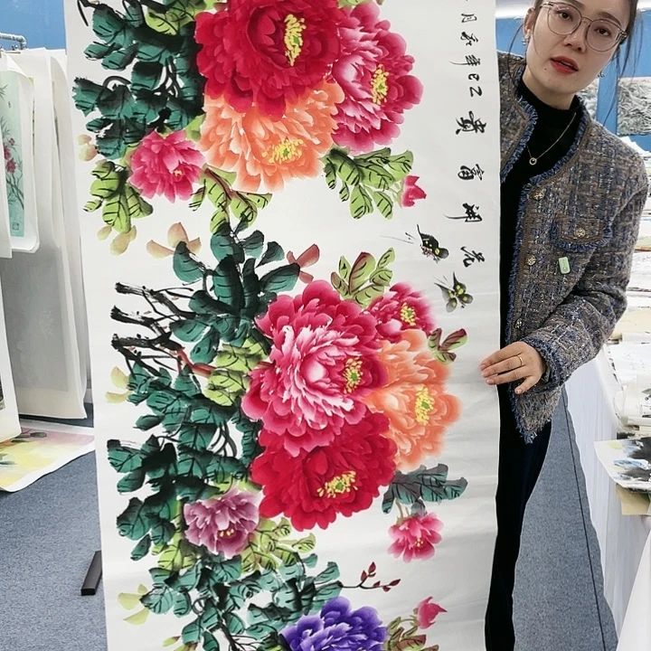 国画纯手绘国画作品鉴赏