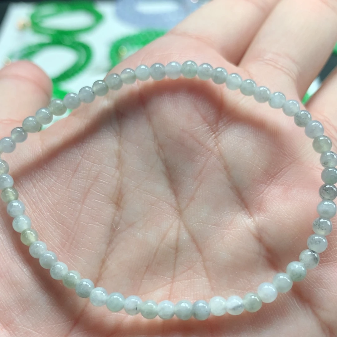 翡翠未镶嵌手链翡翠