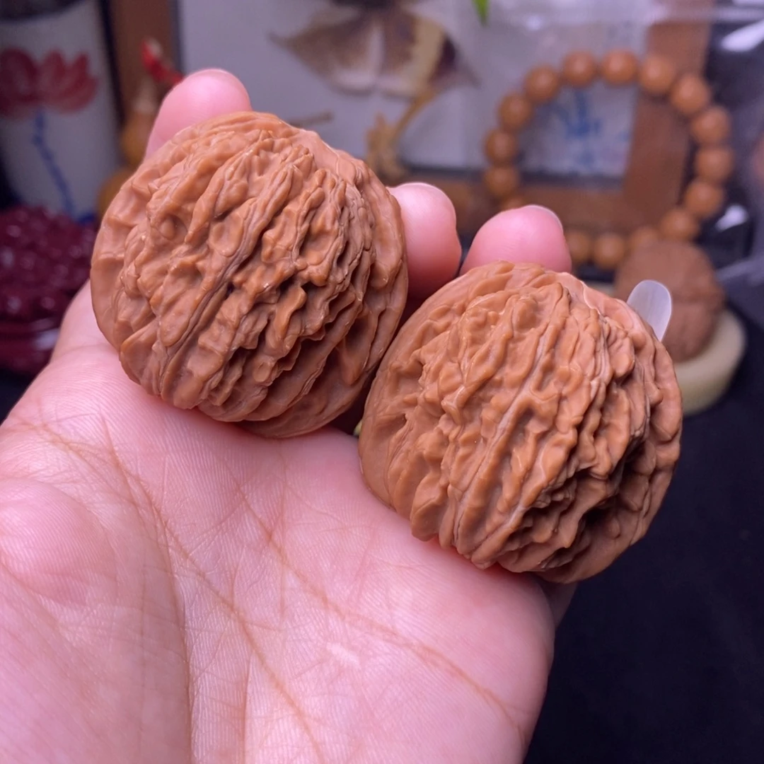 把件文玩核桃41四座楼