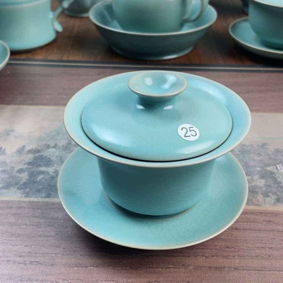 摆件瓷原产地原矿汝瓷～茶器