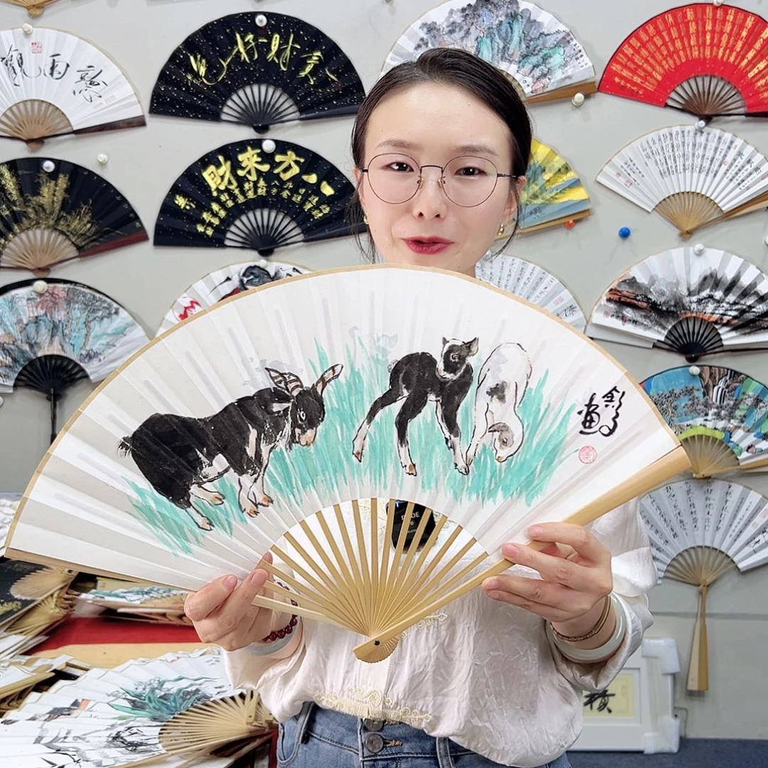 书法书法 95寸玉竹 手写手绘 默认粘好