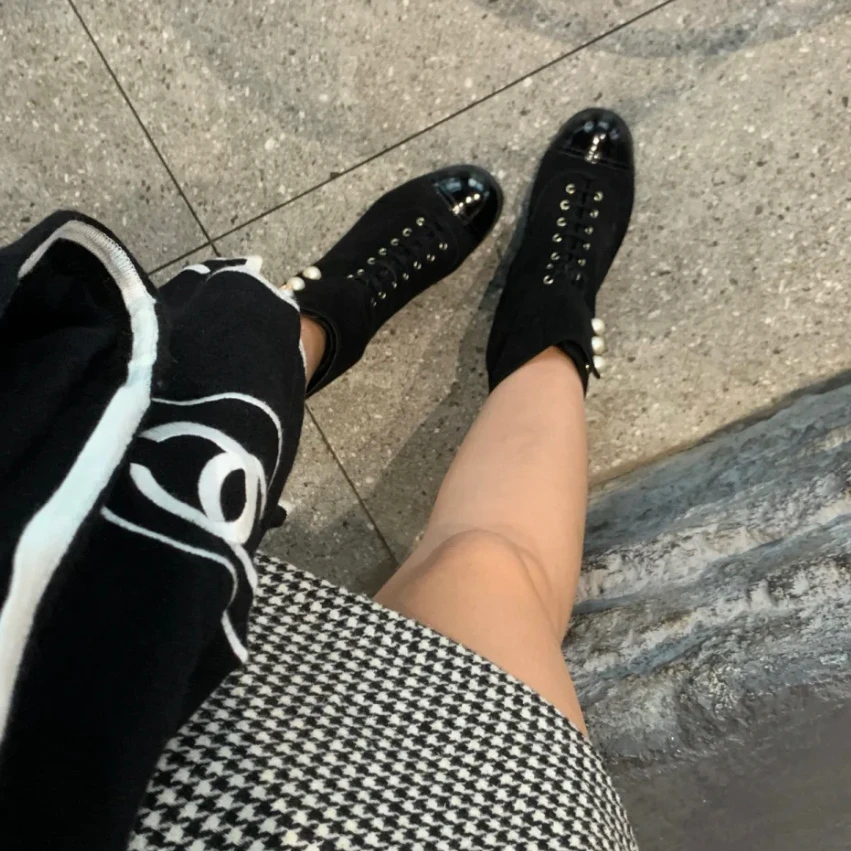 95新 Chanel/香奈儿 Chanel靴子/36.5码/xsp28403尺码：36.5码 鞋