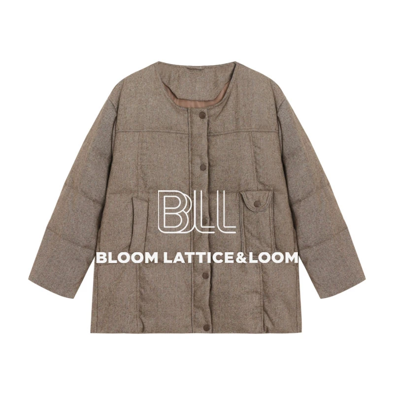 PCNY「温差对策」不理理冬季新款小众女装法式温柔风炸街羽绒服外套