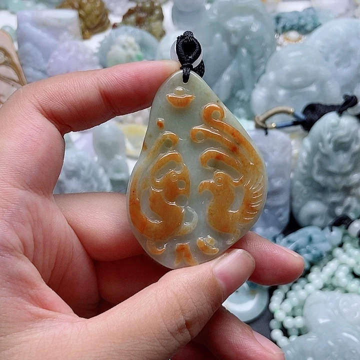 吊坠(不含链)未镶嵌翡翠1
