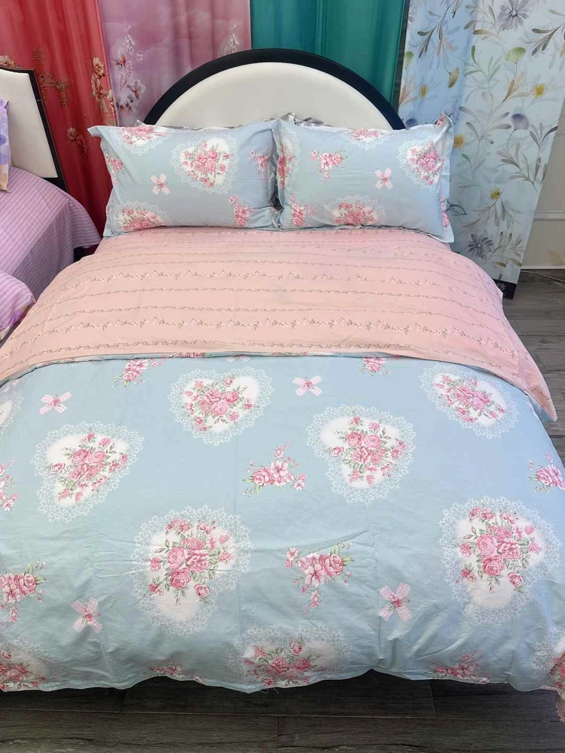 100棉双人被套 1.8米*2.2米 新款 100棉 柔软亲肤透气 集合