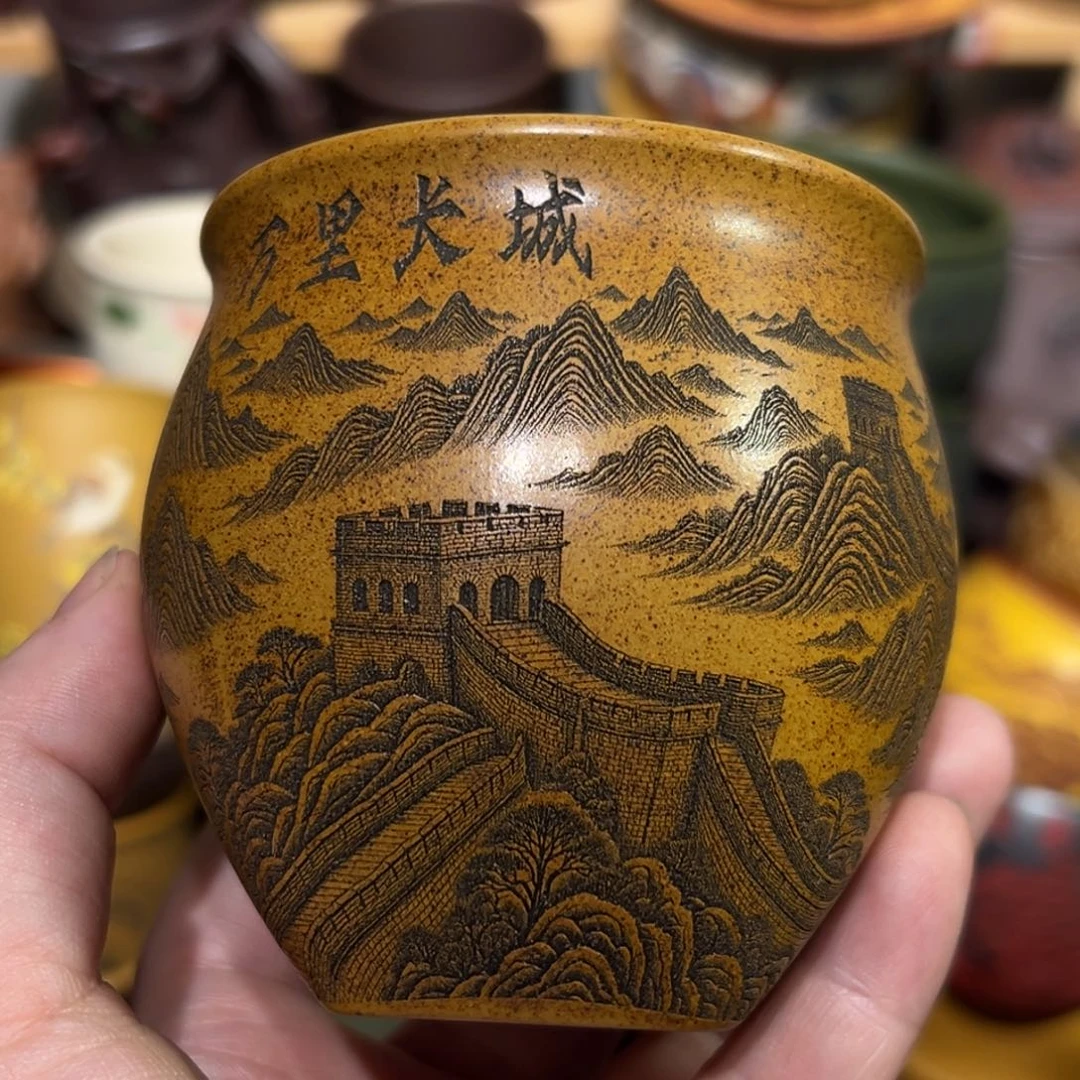 茶杯紫砂宜兴紫砂主人杯