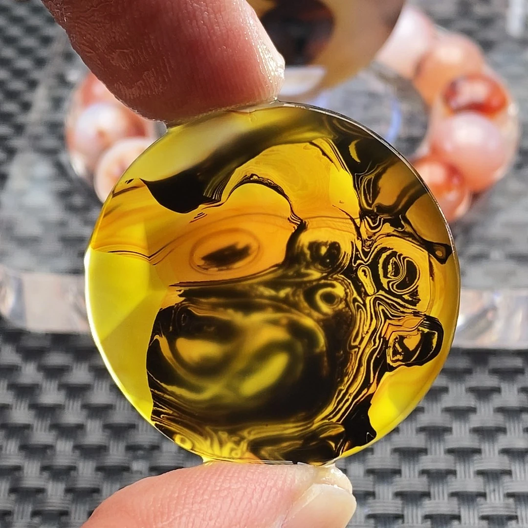 玛瑙/玉髓未镶嵌吊坠(不含链)93