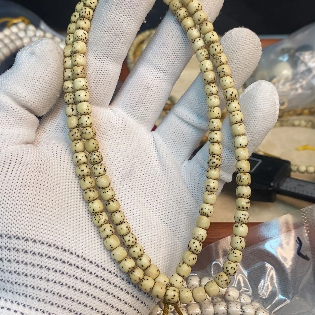 卡***8手串星月菩提6大留白