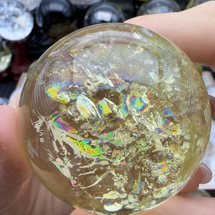 水晶珠宝半成品未镶嵌E29（5.1公分