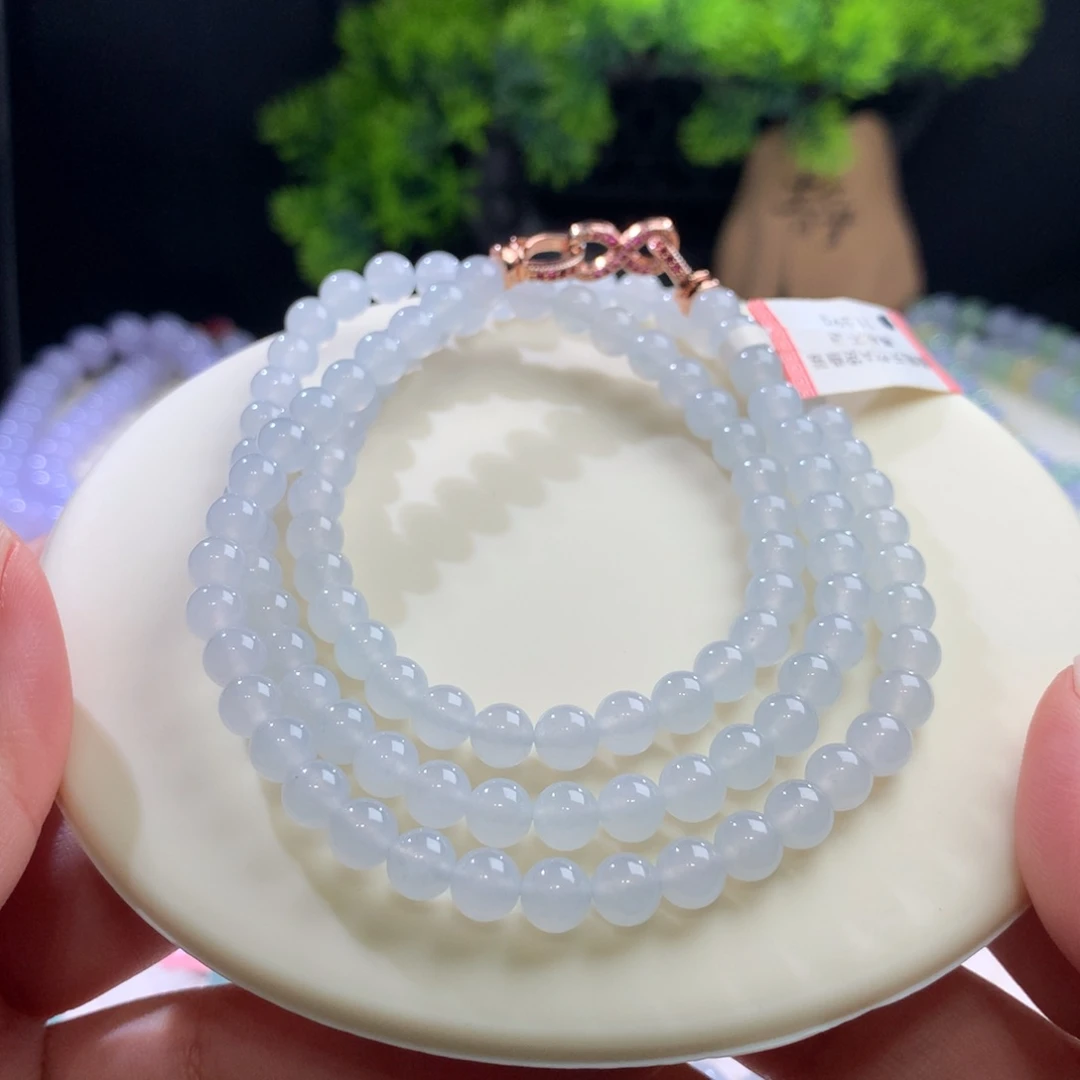 未镶嵌手串翡翠卡6