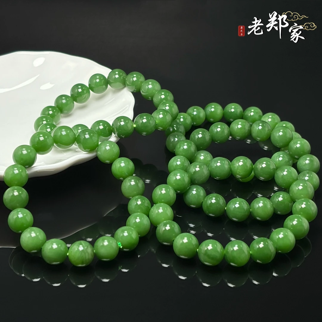 【老郑家】和田玉手串 多样性发一件 约12mm