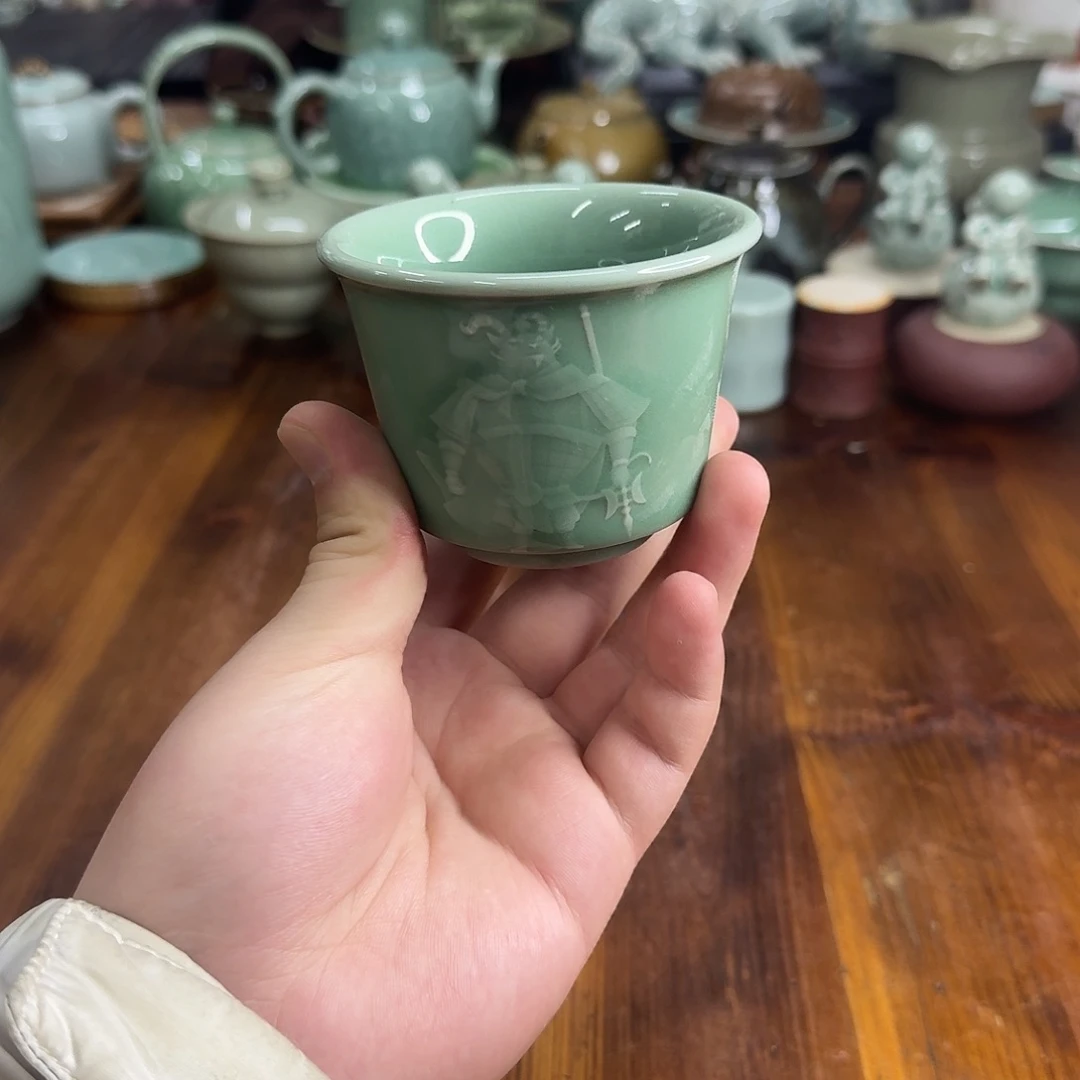 小仲青瓷茶器微瑕5542