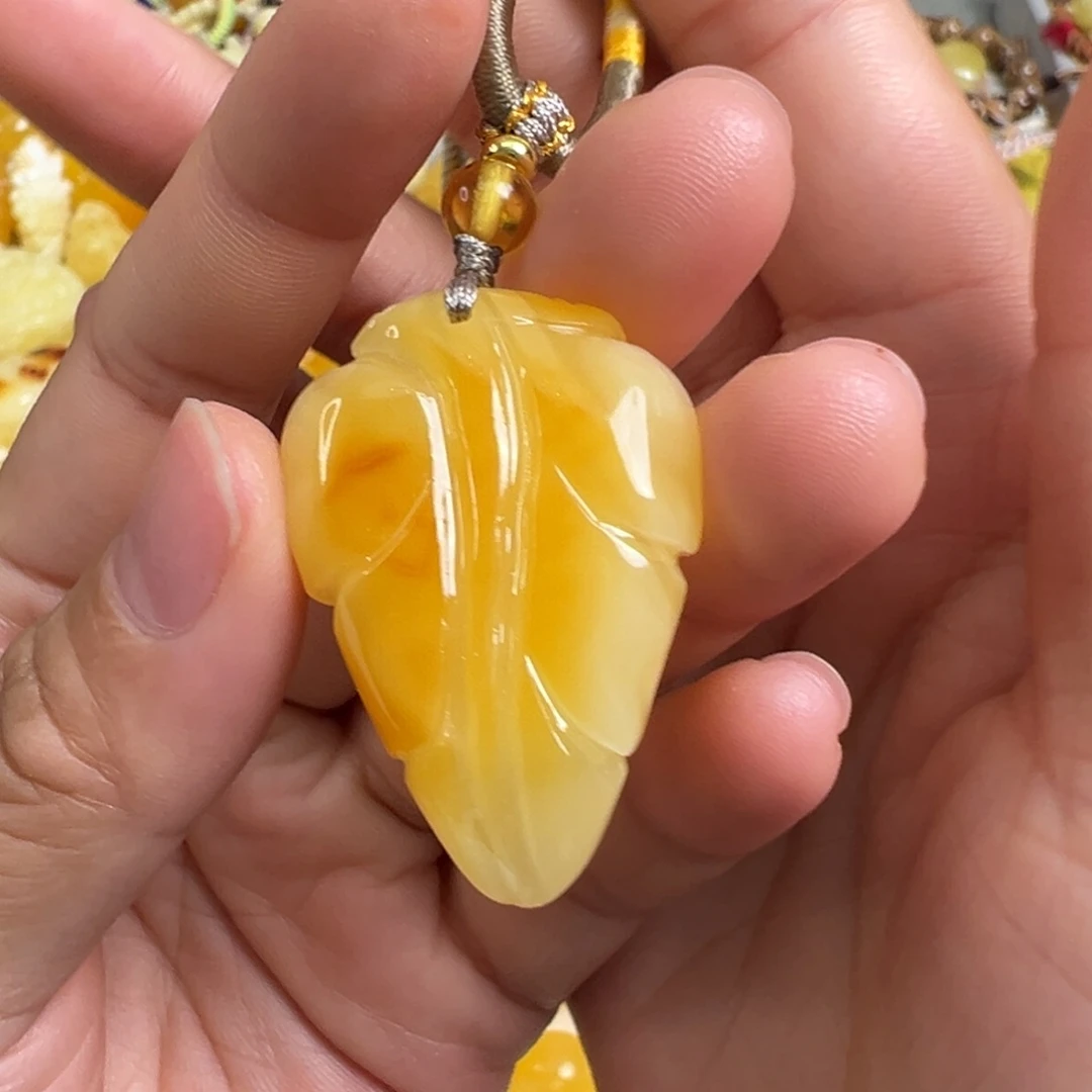 裸石蜜蜡未镶嵌微瑕