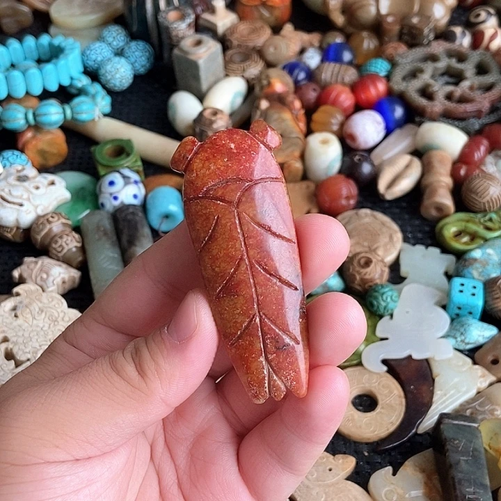 和田玉未镶嵌颈饰146