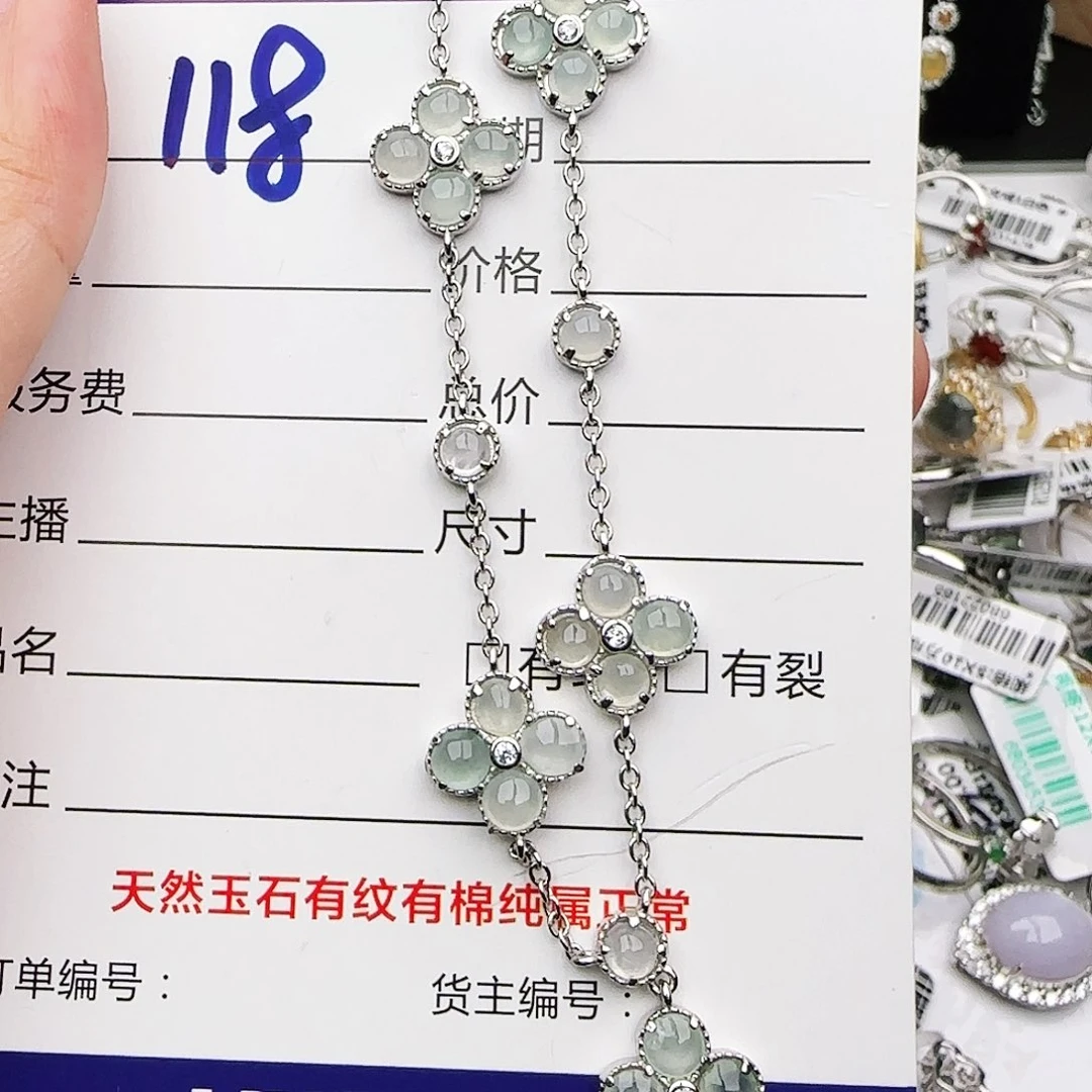 银S925镶嵌戒指翡翠戒指