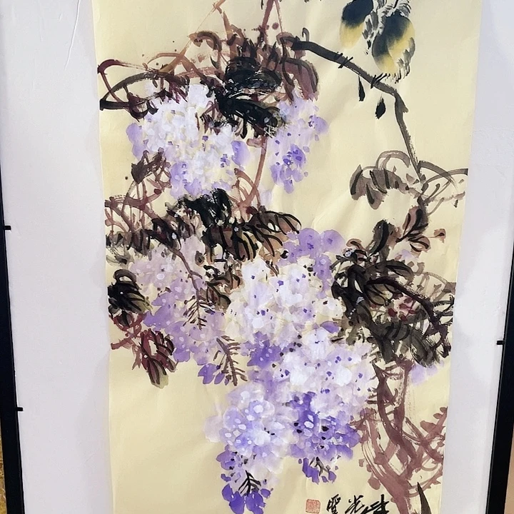 国画张圣敏先生纯手绘作品