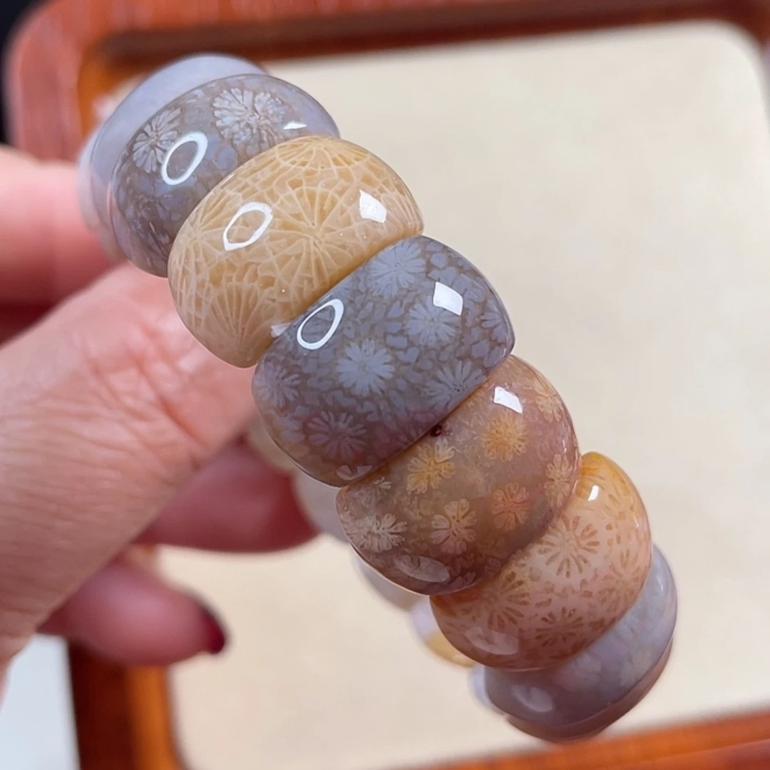 【闪购商品】硅化玉手镯未镶嵌3⃣️