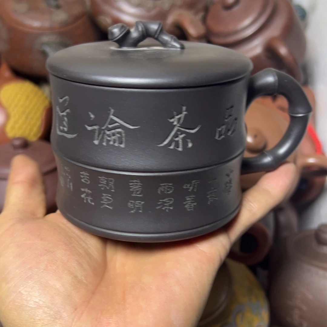 紫砂茶壶宜兴原矿紫砂壶300毫升容量