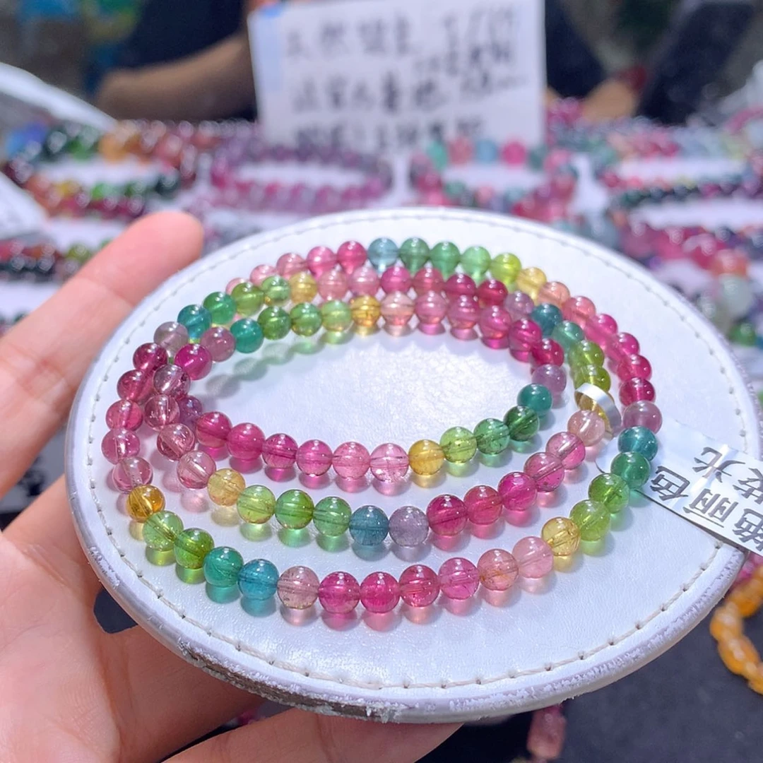 【闪购商品】未镶嵌手串碧玺5.3m