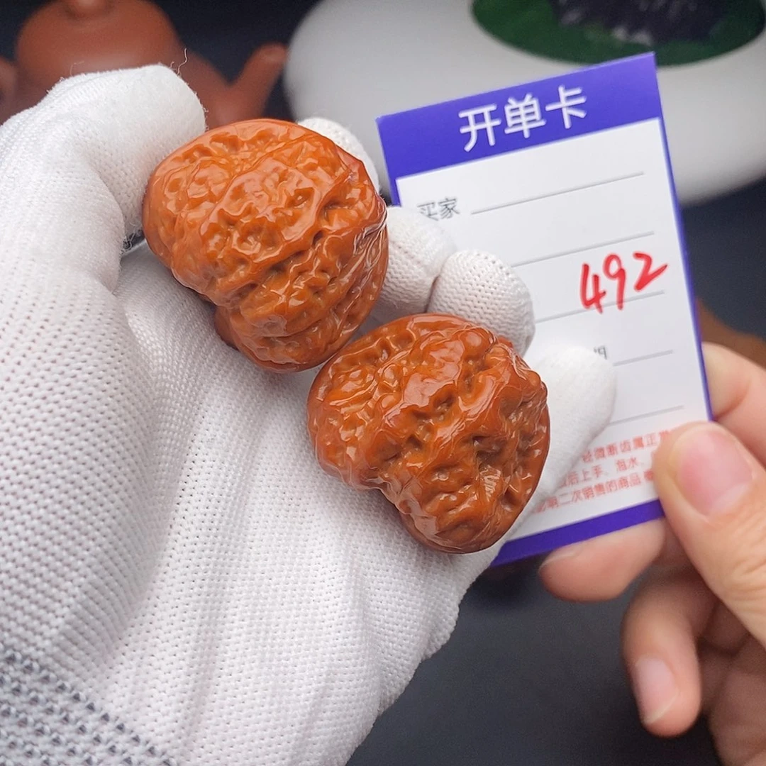 文玩核桃把件39蛤蟆头492